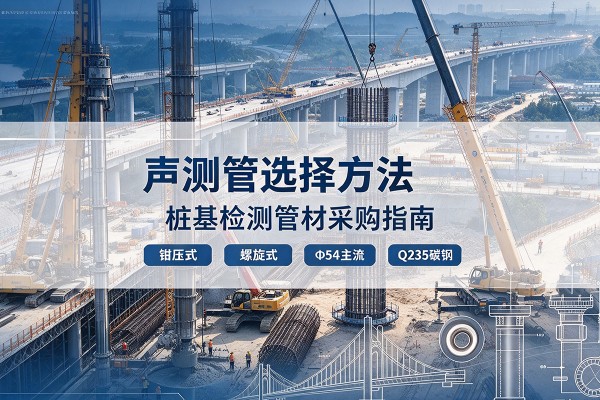 钱塘声测管选型标准
