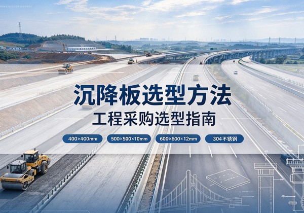 钱塘沉降板选择方法